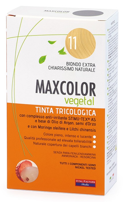 MAX COLOR VEGETAL 11 TINTURA 140 ML - Farmacia Dott. Pasquale Russo