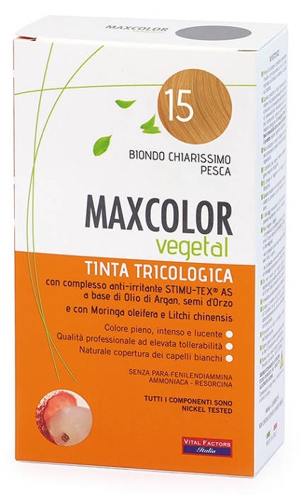 MAX COLOR VEGETAL 15 TINTURA 140 ML - Farmacia Dott. Pasquale Russo