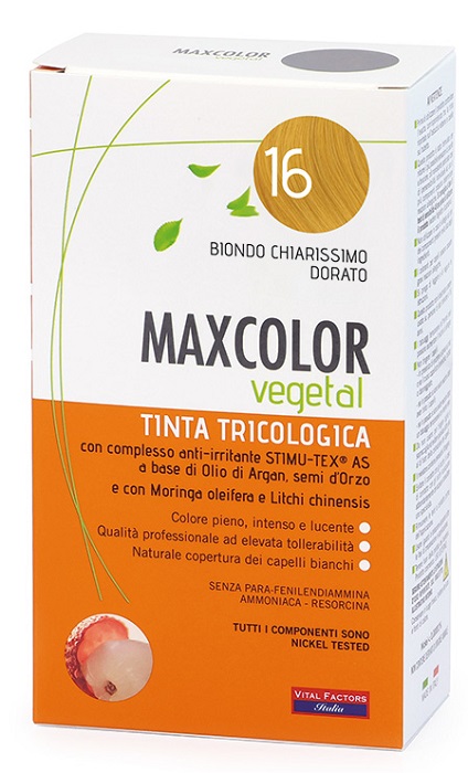 MAX COLOR VEGETAL 16 TINTURA 140 ML - Farmacia Dott. Pasquale Russo