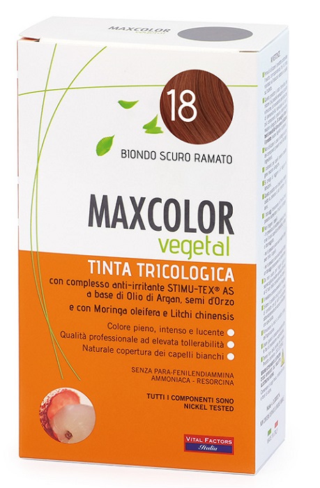 MAX COLOR VEGETAL 18 TINTURA 140 ML - Farmacia Dott. Pasquale Russo
