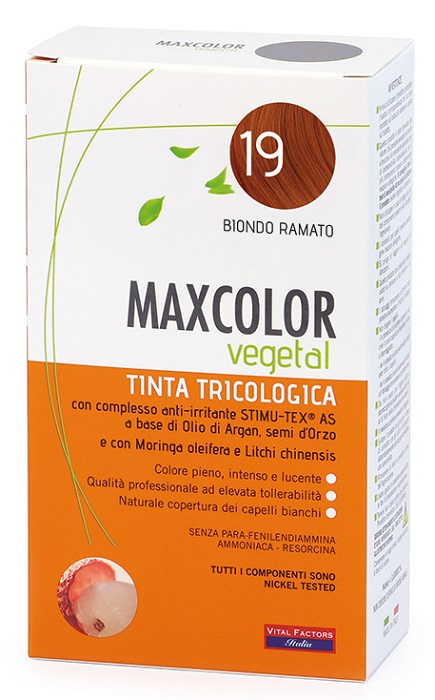 MAX COLOR VEGETAL 19 TINTURA 140 ML - Farmacia Dott. Pasquale Russo