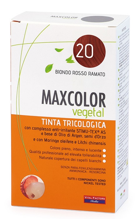 MAX COLOR VEGETAL 20 TINTURA 140 ML - Farmacia Dott. Pasquale Russo