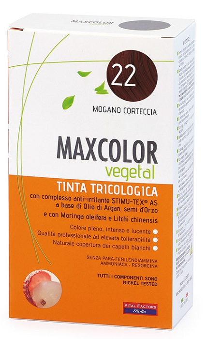MAX COLOR VEGETAL 22 TINTURA 140 ML - Farmacia Dott. Pasquale Russo