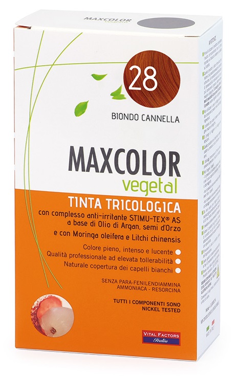 MAX COLOR VEGETAL 28 TINTURA 140 ML - Farmacia Dott. Pasquale Russo