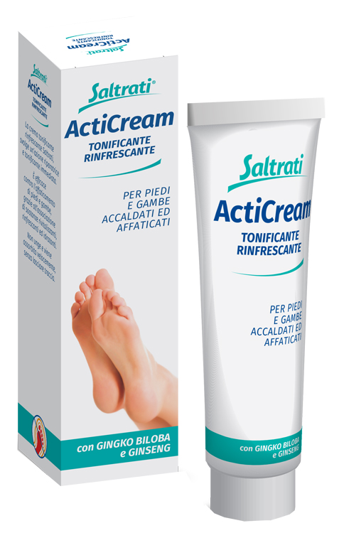 SALTRATI ACTICREAM TONIFICANTE RINFRESCANTE PER PIEDI E GAMBE 100 ML - Farmacia Dott. Pasquale Russo