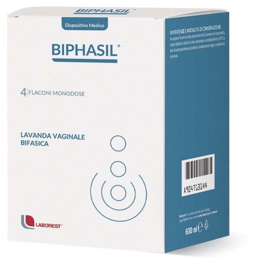 BIPHASIL TRATTAMENTO VAGINALE 4 FLACONIX150 ML - Farmacia Dott. Pasquale Russo