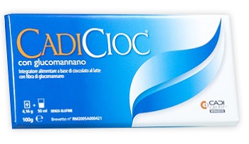 CADICIOC TAVOLETTA LATTE CON GLUCOMANNANO 100 G - Farmacia Dott. Pasquale Russo
