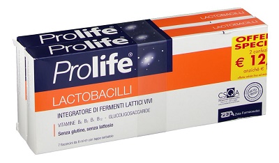 PROLIFE LACTOBACILLI DUE CONFEZIONI DA 7 FLACONCINI DA 8 ML - Farmacia Dott. Pasquale Russo