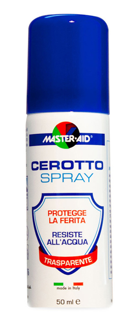 CEROTTO SPRAY MASTER-AID FLACONE 50ML CIRCA 80 APPLICAZIONI - Farmacia Dott. Pasquale Russo
