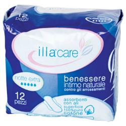 ILLA CARE ASSORBENTE NOTTE EXTRA 12 PEZZI - Farmacia Dott. Pasquale Russo