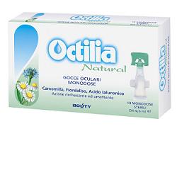 OCTILIA NATURAL GOCCE OCCHI IRRITATI E ARROSSATI 10 FLACONCINI MONODOSE 0,5 ML - Farmacia Dott. Pasquale Russo