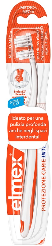 ELMEX INTERX SPAZZOLINO PROTEZIONE CARIE TESTINA CORTA - Farmacia Dott. Pasquale Russo