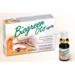 SOLUZIONE OTOLOGICA BIOGREEN OTO SPRAY RIMOZIONE E DISSOLUZIONE CERUME 13 ML - Farmacia Dott. Pasquale Russo