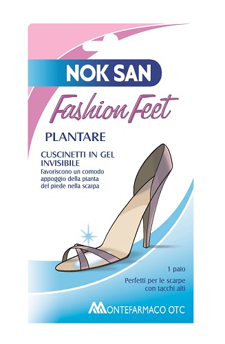 NOK SAN FASHION CUSCINETTO GEL PLANTARE - Farmacia Dott. Pasquale Russo