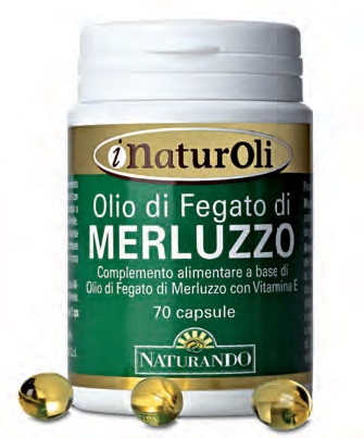 NATUROLI OLIO DI FEGATO DI MERLUZZO 70 CAPSULE MOLLI - Farmacia Dott. Pasquale Russo