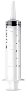 SIRINGA STERILE MONOUSO 60ML CONO CATETERE CENTRALE INJ-LIGHT SENZA AGO 1 PEZZO - Farmacia Dott. Pasquale Russo