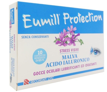 EUMILL PROTECTION GOCCE OCULARI 10 FLACONCINI MONODOSE 0,5 ML - Farmacia Dott. Pasquale Russo