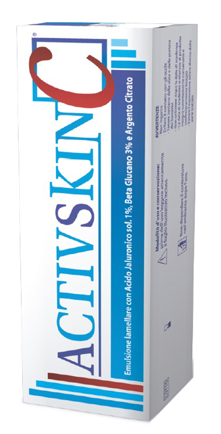 EMULSIONE IAMELLARE ACTIV SKIN CON ACIDO JALURONICO 1% BETA GLUCANO 3% E ARGENTO CITRATO 30 ML - Farmacia Dott. Pasquale Russo