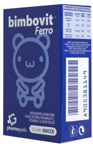 BIMBOVIT FERRO GOCCE 15 ML - Farmacia Dott. Pasquale Russo