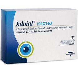 SOLUZIONE OFTALMICA IDRATANTE LUBRIFICANTE XILOIAL 20 MONODOSE DA 0,5ML - Farmacia Dott. Pasquale Russo