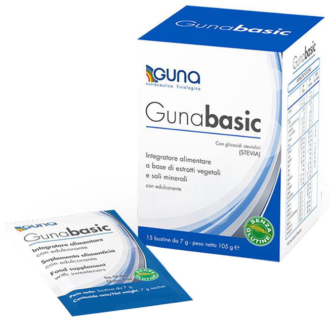 GUNABASIC POLVERE 15 BUSTINE - Farmacia Dott. Pasquale Russo