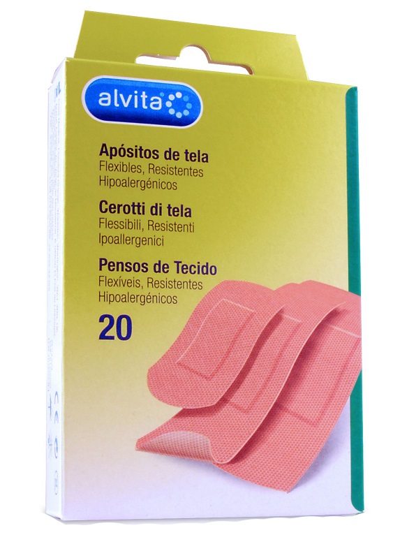 CEROTTO TELA 20 PEZZI ALVITA - Farmacia Dott. Pasquale Russo