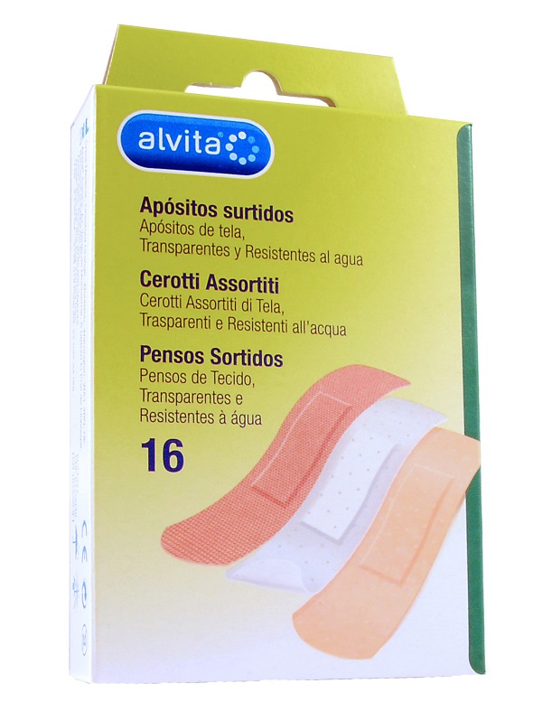 ALVITA CEROTTI ASSORTITI 16 PEZZI - Farmacia Dott. Pasquale Russo