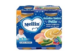 MELLIN BABY CENA COMPLETA POLLO VERDURE 2 PEZZI 200 G - Farmacia Dott. Pasquale Russo