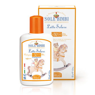 SOLE BIMBI LATTE SOLARE SPF30 125 ML - Farmacia Dott. Pasquale Russo
