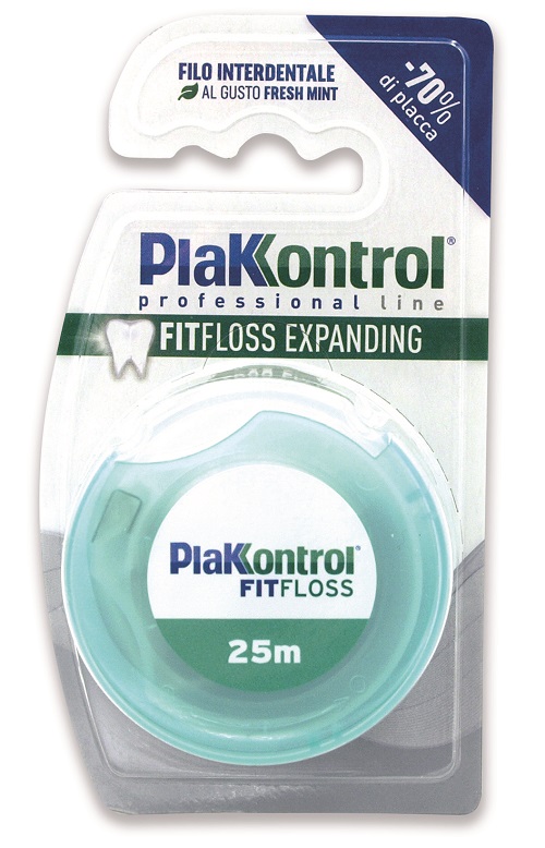 PLAKKONTROL FIT FLOSS FILO 25 M - Farmacia Dott. Pasquale Russo