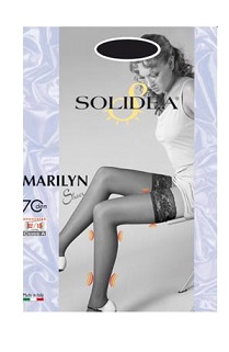 MARILYN 70 SHEER CALZA AUTOREGGENTE NERO 3 - Farmacia Dott. Pasquale Russo