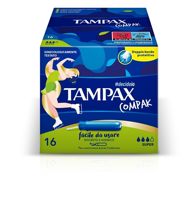 TAMPAX COMPAK SUPER 16 PEZZI - Farmacia Dott. Pasquale Russo
