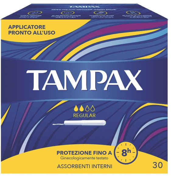 TAMPAX BLUE BOX REGULAR 30 PEZZI - Farmacia Dott. Pasquale Russo