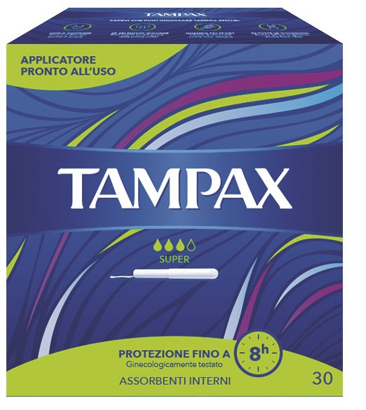 TAMPAX BLUE BOX SUPER 30 PEZZI - Farmacia Dott. Pasquale Russo