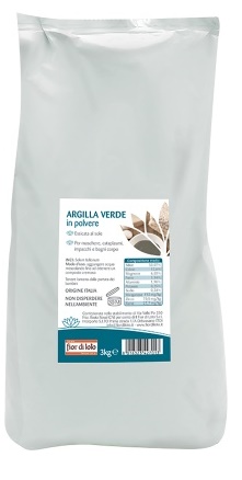 ARGILLA IN POLVERE ESSICATA AL SOLE 3 KG - Farmacia Dott. Pasquale Russo