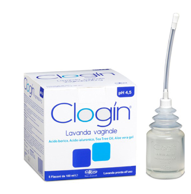 CLOGIN LAVANDA VAGINALE 5 FLACONI DA 100 ML + 5 CANNULE VAGINALI MONOUSO - Farmacia Dott. Pasquale Russo
