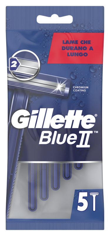 RASOIO GILLETTE BLUE II STANDARD 6 X 20 X 5 - Farmacia Dott. Pasquale Russo