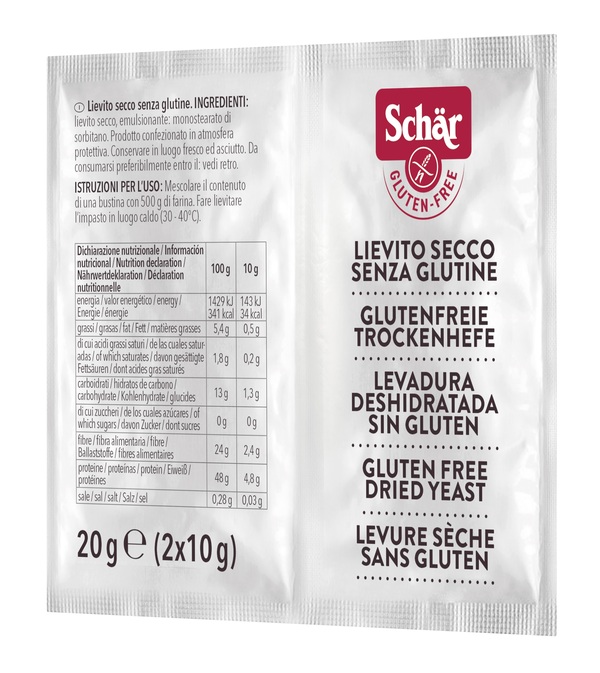 SCHAR LIEVITO SECCO 2 BUSTINE DA 10 G - Farmacia Dott. Pasquale Russo