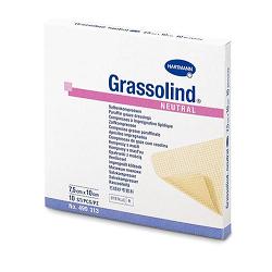 GARZA PARAFFINATA GRASSOLIND 10X10CM 10 PEZZI - Farmacia Dott. Pasquale Russo