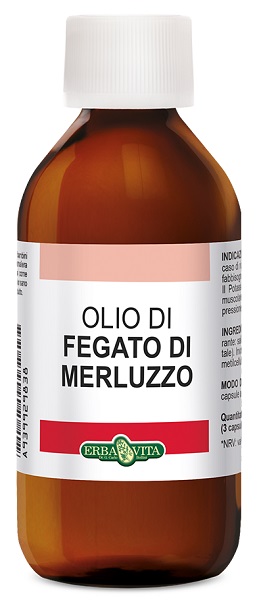 OLIO FEGATO MERLUZZO 100 ML - Farmacia Dott. Pasquale Russo