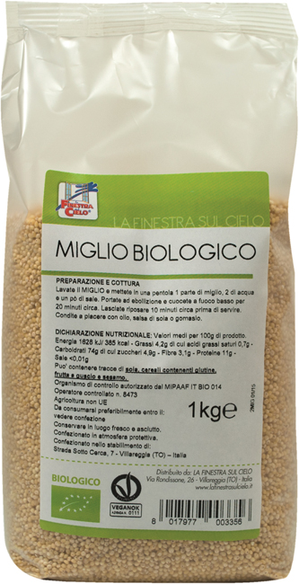 FSC MIGLIO DECORTICATO BIO 1 KG - Farmacia Dott. Pasquale Russo