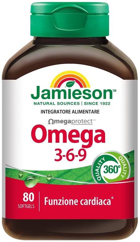 JAMIESON OMEGA 3-6-9 80 SOFTGELS - Farmacia Dott. Pasquale Russo