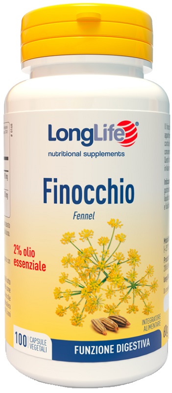 LONGLIFE FINOCCHIO 1% 100 CAPSULE VEGETALI - Farmacia Dott. Pasquale Russo