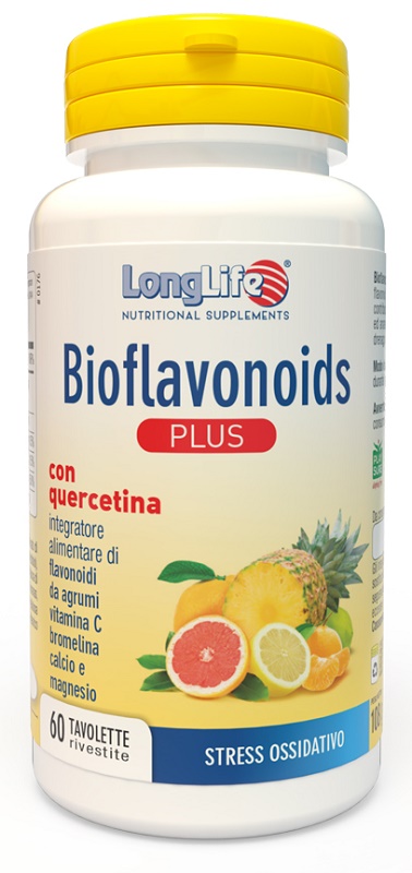LONGLIFE BIOFLAVONOIDS PLUS 60 TAVOLETTE RIVESTITE - Farmacia Dott. Pasquale Russo