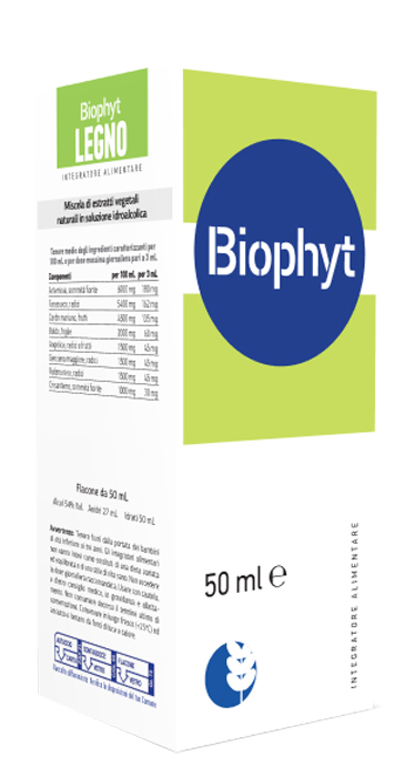 BIOPHYT LEGNO 50 ML SOLUZIONE IDROALCOLICA - Farmacia Dott. Pasquale Russo