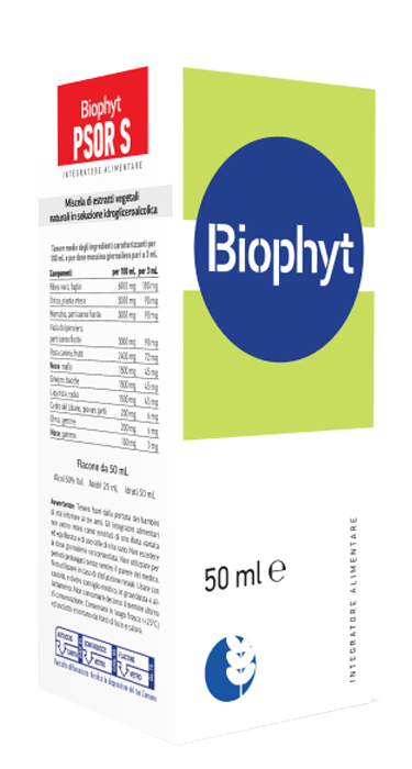 BIOPHYT PSOR S 50 ML SOLUZIONE IDROALCOLICA - Farmacia Dott. Pasquale Russo