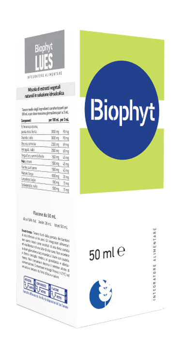 BIOPHYT LUES 50 ML SOLUZIONE IDROALCOLICA - Farmacia Dott. Pasquale Russo