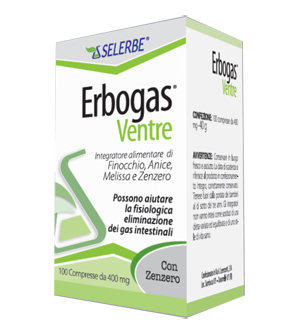 ERBOGAS VENTRE 100 COMPRESSE - Farmacia Dott. Pasquale Russo