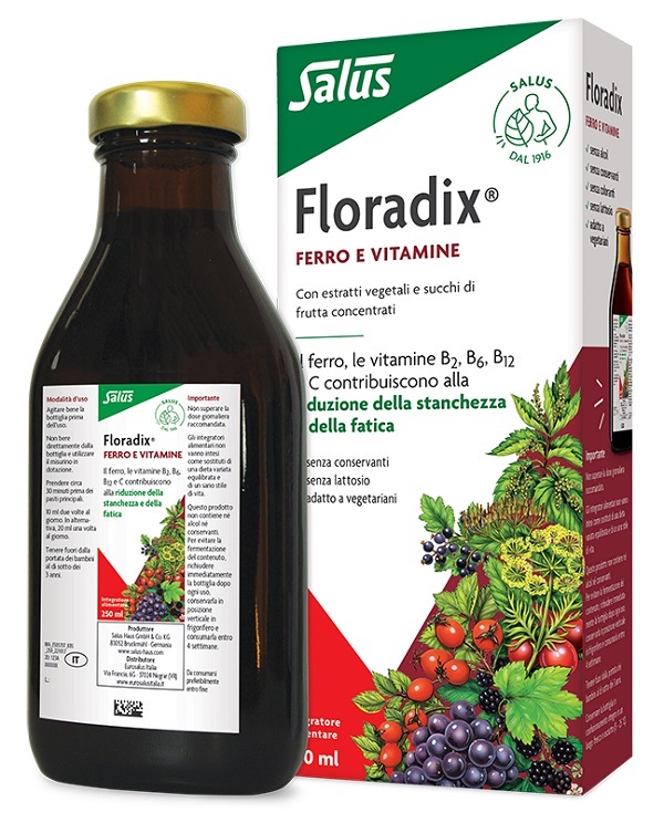FLORADIX FERRO E VITAMINE 250 ML - Farmacia Dott. Pasquale Russo