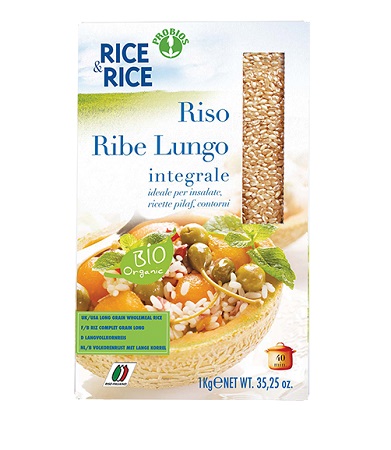 RICE&RICE RISO LUNGO RIBE INTEGRALE 1 KG - Farmacia Dott. Pasquale Russo